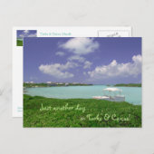 ポストカード/ "タークスとカイコスで別の日" ポストカード (正面/裏面)