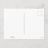 ポストカード – ダフォディルイースターグリーティング (裏面)