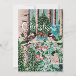 ポストカード　チチドリのおしゃべり シーズンカード