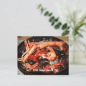 ポストカード：チャオのフード恋人！ ポストカード (スタンド正面)