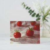 ポストカード「トマトパーティー」 ポストカード (スタンド正面)