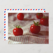 ポストカード「トマトパーティー」 ポストカード (正面/裏面)