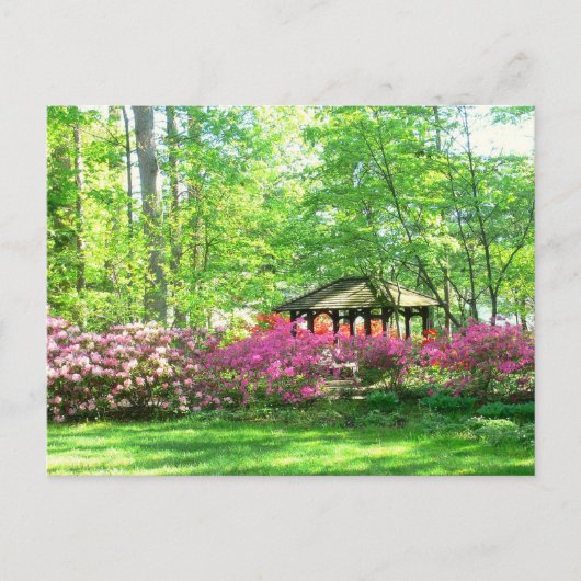 ポストカード「トレド植物園の春」 ポストカード (正面)