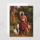 ポストカード:ハウンズのマスター ポストカード (正面/裏面)