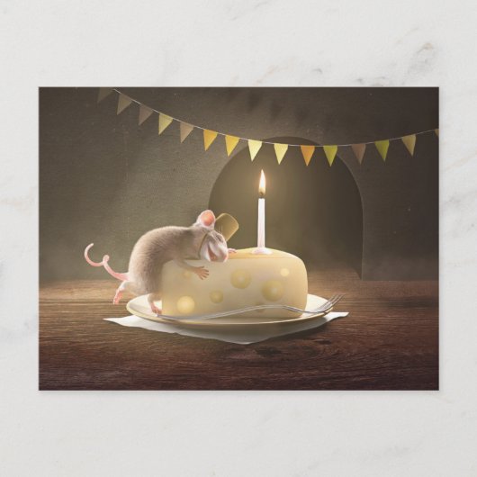 ポストカード:「ハッピーバースデー」 ポストカード (正面)