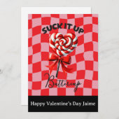 ポストカード バレンタイン キャンディ (正面/裏面)