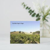 ポストカード:パソローブルズヴィンヤードイン威厳がある ポストカード (スタンド正面)