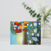 ポストカード.パラダイスの日の出 ポストカード (スタンド正面)