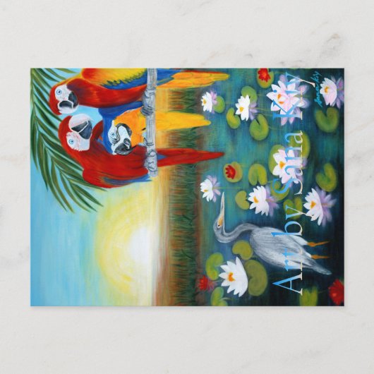 ポストカード.パラダイスの日の出 ポストカード (正面)