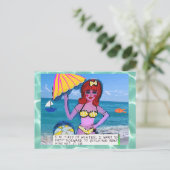 ポストカード – ビーチは全てのポストカードを修正 (スタンド正面)