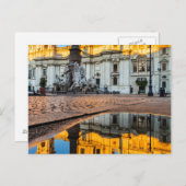 ポストカード、ピアッツァ・ナヴォーナ ポストカード (正面/裏面)