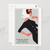 ポストカード – ファッションウィークAmsterdam 1952 (正面/裏面)