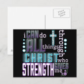 ポストカード – フィリップ4:13 (正面/裏面)