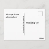 ポストカード – フォークアートファームハウス/カントリーサイド (裏面)