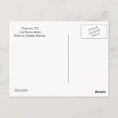 ポストカード - プレインビューTX 郡庁舎別館 (裏面)