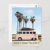 ポストカード – ホームが駐車する場所 (正面/裏面)