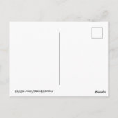 ポストカード – ホームが駐車する場所 (裏面)