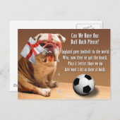 ポストカード – ボールを頂けまカスタマイズす…  - (正面/裏面)