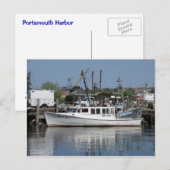 ポストカード ポーツマス港 (正面/裏面)