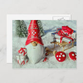 ポストカード.メリークリスマス. シーズンポストカード (正面/裏面)