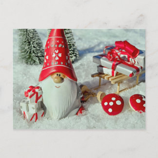 ポストカード.メリークリスマス. シーズンポストカード