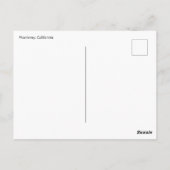 ポストカード – モントレー，カリフォルニア (裏面)