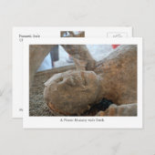 ポストカード、ユネスコのミイラ、ポンペイ、イタリアの歯 ポストカード (正面/裏面)