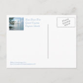 ポストカード「ラムポイント桟橋グランドケイマン」 ポストカード (裏面)