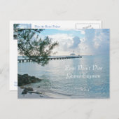 ポストカード「ラムポイント桟橋グランドケイマン」 ポストカード (正面/裏面)