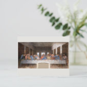 ポストカード：レオナルド・ダ・ヴィンチ：最後の晩餐 ポストカード (スタンド正面)