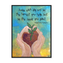 ポストカード：ロバート・ルイス・スティーブンソン引用文絵画ズ