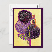 ポストカード – ヴィンテージアートチャールズレンニーマッキントッシュ5 (正面/裏面)