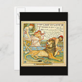 ポストカード – ヴィンテージイラストレーション – ウォルタークレーン20 (正面/裏面)