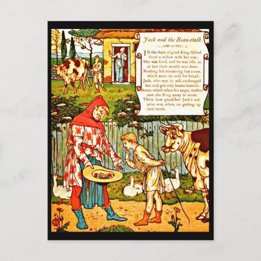 ポストカード – ヴィンテージイラストレーション – ウォルタークレーン4 (正面)