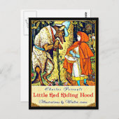 ポストカード – ヴィンテージイラストレーション – ウォルタークレーン40 (正面/裏面)