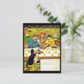 ポストカード – ヴィンテージイラストレーション – ウォルタークレーン42 (スタンド正面)