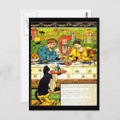 ポストカード – ヴィンテージイラストレーション – ウォルタークレーン42 (正面/裏面)