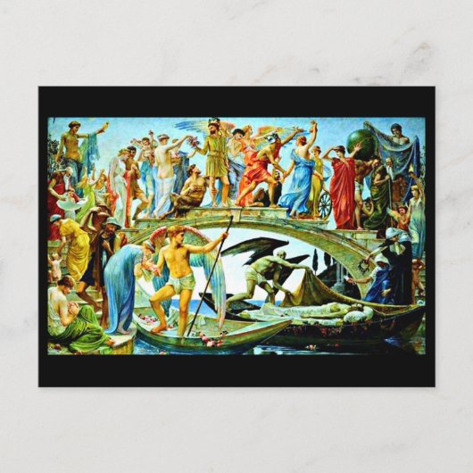 ポストカード – ヴィンテージイラストレーション – ウォルタークレーン5 (正面)