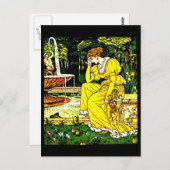 ポストカード – ヴィンテージイラストレーション – ウォルタークレーン52 (正面/裏面)