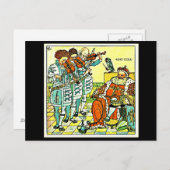 ポストカード – ヴィンテージイラストレーション – ウォルタークレーン63 (正面/裏面)