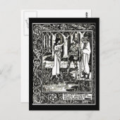 ポストカード – ヴィンテージイラストレーション – オーブリーベアズリー13 (正面/裏面)