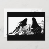 ポストカード – ヴィンテージイラストレーション – オーブリーベアズリー24 (正面/裏面)