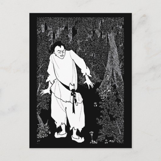 ポストカード – ヴィンテージイラストレーション – オーブリーベアズリー28 (正面)