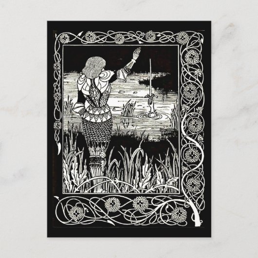 ポストカード – ヴィンテージイラストレーション – オーブリーベアズリー34 (正面)