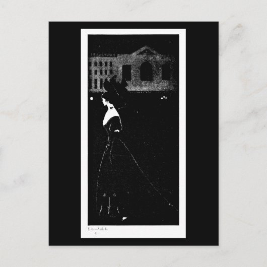 ポストカード – ヴィンテージイラストレーション – オーブリーベアズリー39 (正面)