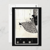 ポストカード – ヴィンテージイラストレーション – オーブリーベアズリー45 (正面/裏面)