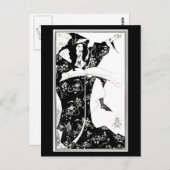 ポストカード – ヴィンテージイラストレーション – オーブリーBeardsley 7 (正面/裏面)