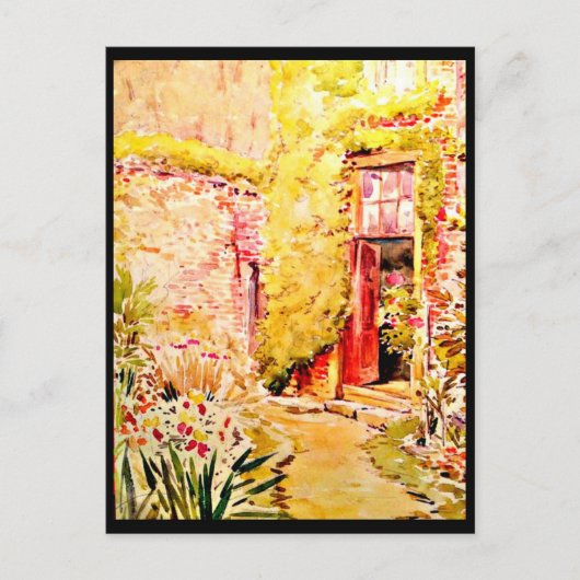 ポストカード – ヴィンテージイラストレーション – ビアトリックスポッター2 (正面)