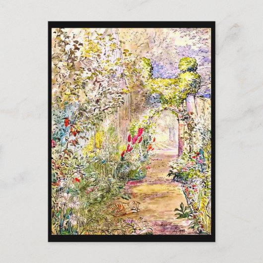 ポストカード – ヴィンテージイラストレーション – ビアトリックスポッター3 (正面)