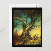 ポストカード – ヴィンテージイラストレーション – ラッカム30 (正面/裏面)